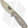 ESEE Knives ESEE-3SM-DT Modified Knife Green Sheath (3.88" Tan Serr)