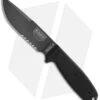 ESEE Knives ESEE-4S-CP-TG-B Clip Point Knife Black G-10 (4.5" Gray Serr)