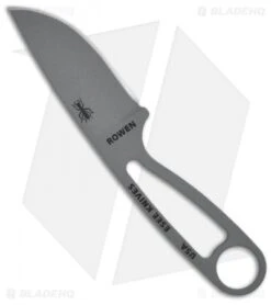 ESEE Knives Izula Neck Knife Gray W/Sheath -ESEE Knives Shop esee izula gray back 1