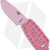 ESEE Knives Izula Pink Survival Concealed Carry Knife Cord Wrapped Handle