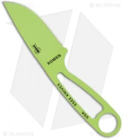 ESEE Izula Fixed Blade Neck Knife (2.875" Venom Green) -ESEE Knives Shop esee izula venom green new back 1