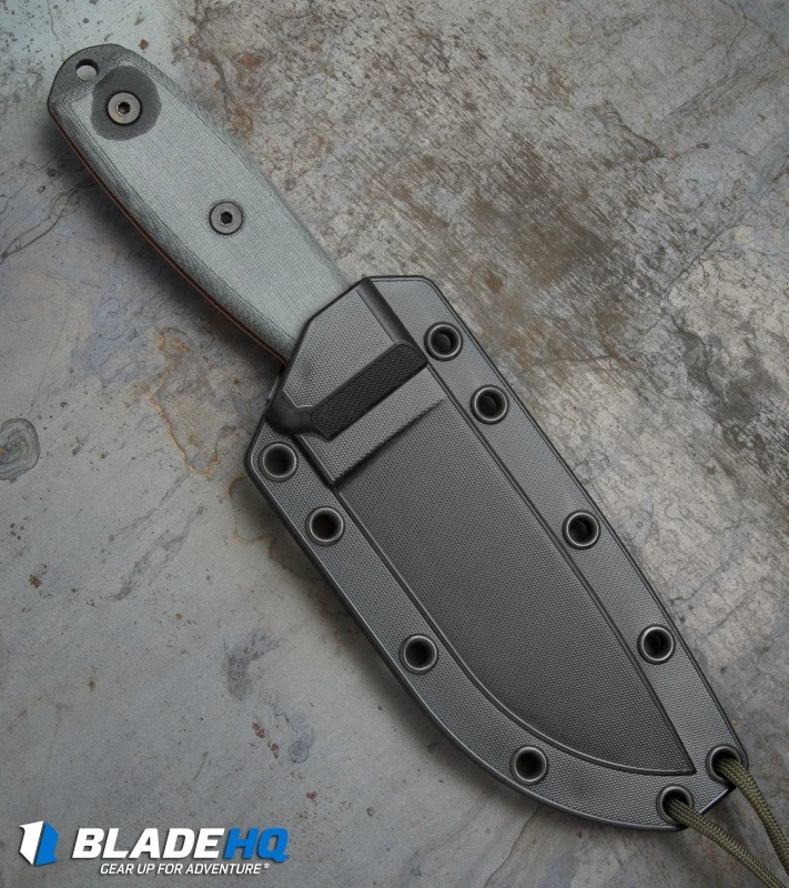 ESEE Knives ESEE-4P-B Fixed Blade Knife (4.5" Black) 3 ESEE Knives ESEE-4P-B Fixed Blade Knife (4.5" Black) - Image 3